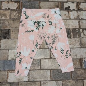 Mint Lilac Women’s High Waist Workout Printed Yoga Leggings